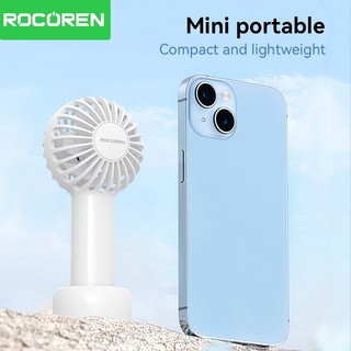 Quạt cầm tay Mini cầm tay Rocoren USB có thể sạc lại Quạt nhỏ làm mát ngoài trời