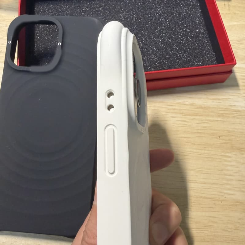 Ốp lưng của Ốp Hút Từ Tính Cho iPhone 17 / 16 / 15 / 14 Pro Max Cao Cấp Cảm Ứng Mềm Chống Trơn Trượt Silicon Kết Cấu Bảo Vệ Với Bao Bì Cao Cấp