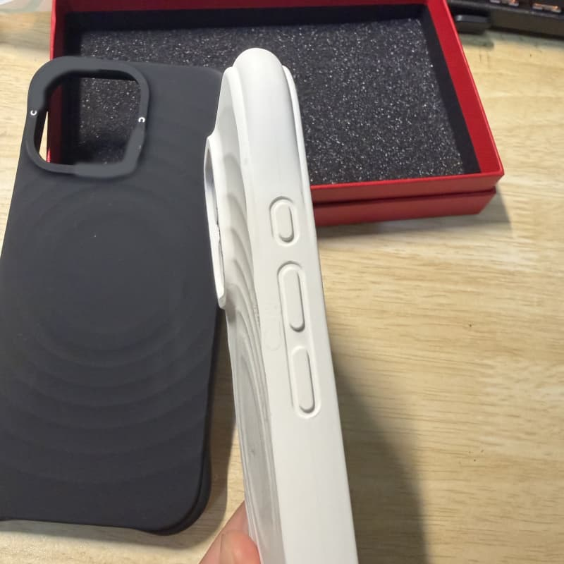 Ốp lưng của Ốp Hút Từ Tính Cho iPhone 17 / 16 / 15 / 14 Pro Max Cao Cấp Cảm Ứng Mềm Chống Trơn Trượt Silicon Kết Cấu Bảo Vệ Với Bao Bì Cao Cấp