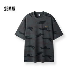 Semir Áo Nam Thời Trang Mùa Hè Họa Tiết Camo Đan