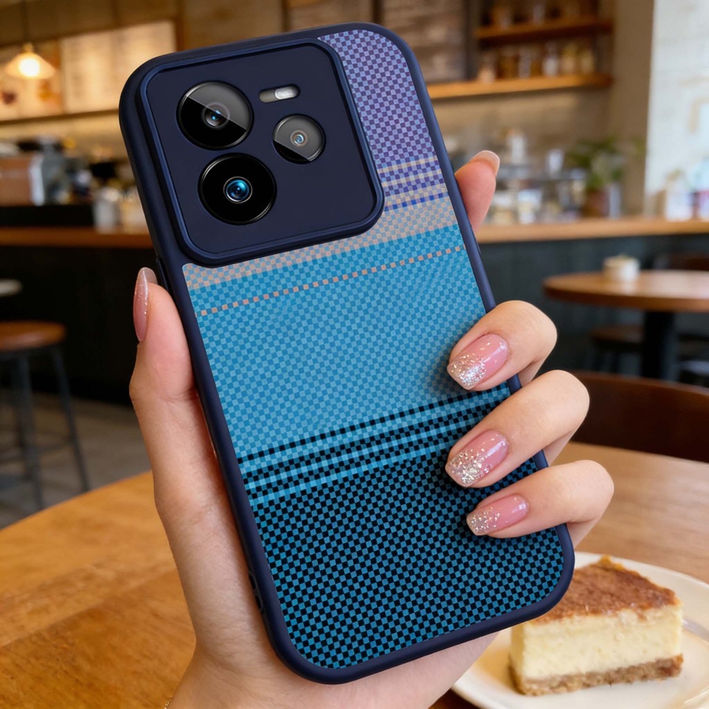 Graffiti Kevlar họa tiết Vỏ điện thoại Bảo vệ Camera Chống trầy xước Phù hợp cho Realme GT Neo 6 SE 6T 7T 7 Pro 4G 5G