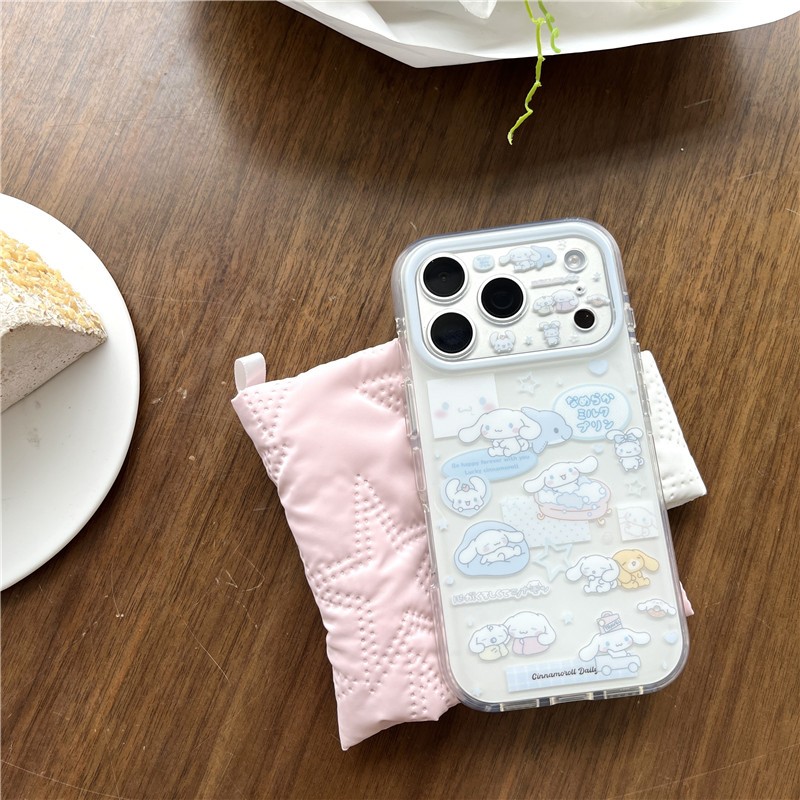 Ốp điện thoại iPhone 17 Pro max 16 Pro max Yugui Dog pattern TPU materia IMD