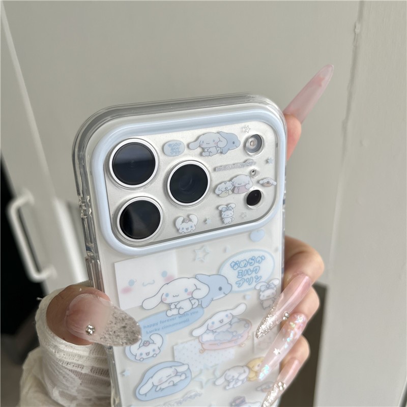 Ốp điện thoại iPhone 17 Pro max 16 Pro max Yugui Dog pattern TPU materia IMD