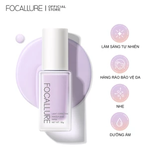 Kem lót dưỡng ẩm FOCALLURE làm sáng da chống thấm nước trọng lượng nhẹ hiệu 30g