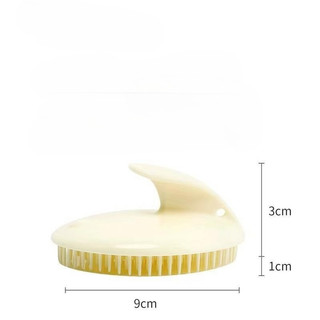 Bàn Chải Dầu Gội Máy Mát Xa Da Đầu Silicon Mềm Làm Sạch Tóc Tẩy Tế Bào Chết Để Làm Sạch Da Đầu
