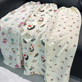 Quần ngủ hoạt hình dễ thương, mỏng và dáng rộng