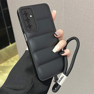 Ốp Lưng Cho Samsung A26 5G A36 5G A56 5G Cao Cấp 3D Xuống Áo Khoác Thiết Kế Mới Vỏ Điện Thoại Thẩm Mỹ Chống Rơi Silicon Mềm Trường Hợp Miễn Phí Tinh Tế Dây