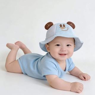 Mũ Giải Trí Trẻ Em Cho Bé Trai Và Bé Gái Mũ Xô Có Họa Tiết Hoạt Hình Thích Hợp Cho Bé 6-24 Tháng Tuổi