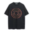 AC Letter Vintage Đau Khổ Nút In Logo Áo Thun Unisex, Áo Thun Nam, Xám, Màu Hồng, Xanh Đầy Màu Sắc, Màu Lauren Màu Đen