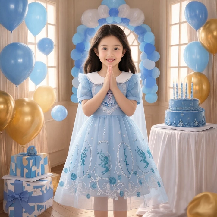Trẻ Em Bé Gái Đầm Công Chúa Áo Khoác Váy Trẻ Em Cotton Sequins Váy Trẻ Em Bé Gái Thời Trang Quần Áo Cho Bé Áo Khoác Mặc