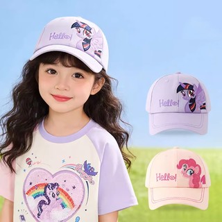 Mũ Trẻ Em My Little Pony Cho Bé Trai Và Bé Gái Mũ Bóng Chày Có Họa Tiết Hoạt Hình Thêu Thích Hợp Cho Bé 3-8 Tuổi