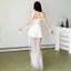 Cutnew Váy Lace và Ribbon Hè, Phong Cách Pháp Lãng Mạn