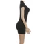 Váy Mini Eo Quấn Rỗng Cổ Mockneck Tay Ngắn Phong Cách Trung Hoa Cho Mùa Hè