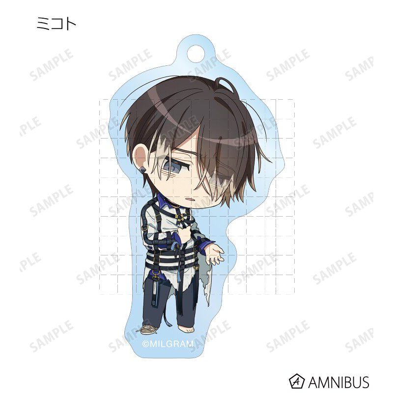 MILGRAM Mẫu Giáo Yumemi Kotoko Tobi Futa Shidou Mikoto Acrylic Đứng Móc Khóa Anime Merch