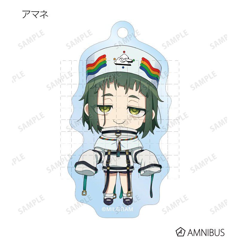 MILGRAM Mẫu Giáo Yumemi Kotoko Tobi Futa Shidou Mikoto Acrylic Đứng Móc Khóa Anime Merch