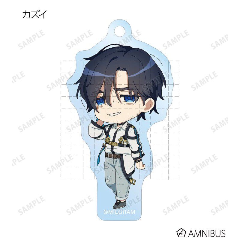 MILGRAM Mẫu Giáo Yumemi Kotoko Tobi Futa Shidou Mikoto Acrylic Đứng Móc Khóa Anime Merch