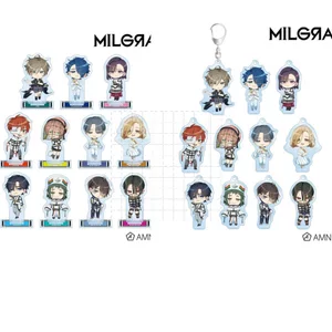 MILGRAM Mẫu Giáo Yumemi Kotoko Tobi Futa Shidou Mikoto Acrylic Đứng Móc Khóa Anime Merch