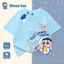 Áo thun NASA Doraemon nam nhi tay ngắn 2026 mới đồ mặc mùa hè nữ nhi chất liệu cotton áo trẻ em thời thượng