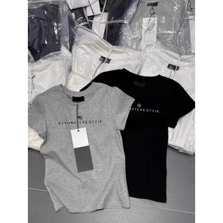 Áo Thun Nữ 100% Cotton Cổ Tròn, Dây Đeo Vai, Họa Tiết Hoạt Hình