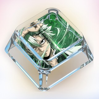 Demon Slayer Keycaps Hoạt Hình Dễ Thương Keycaps Tùy Chỉnh Bàn Phím Cơ Trong Suốt Keycaps