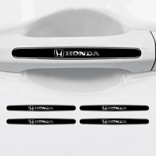 4 / 8 Chiếc Silicon Cửa Xe Tay Cầm Bảo Vệ Phim Miếng Dán Phụ Kiện Dành Cho Xe Honda Mugen Power Civic Accord CRV Hrv Jazz CBR VTEC VFR Phụ Kiện