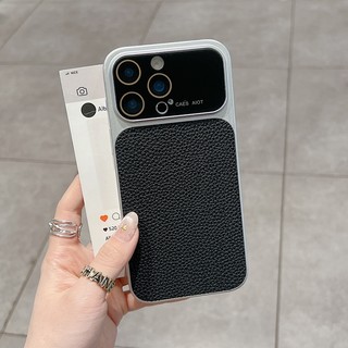 Ốp điện thoại màu hồng siêu mỏng hai màu cửa sổ lớn vải thiều thích hợp cho iPhone 11 12 13 14 15 16 17 Pro Max bao gồm tất cả các loại màng ống kính chống rơi