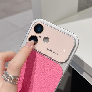 Ốp điện thoại màu xanh lá cây có họa tiết vải thiều siêu mỏng phù hợp cho iPhone 11 12 13 14 15 16 17 Pro Max bao gồm tất cả các loại màng ống kính chống rơi