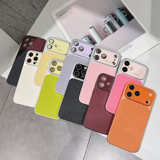 Ốp điện thoại màu xanh lá cây có họa tiết vải thiều siêu mỏng phù hợp cho iPhone 11 12 13 14 15 16 17 Pro Max bao gồm tất cả các loại màng ống kính chống rơi