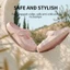 Dép nữ Mary Jane Half Slippers thông thường chống trượt Dép bệt nữ dễ thương có lỗ