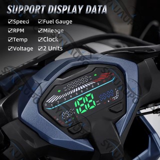 Dành Cho Xe Honda Vario 125 LED Vario 150 Vario 160 Click V2 Đồng Hồ Kỹ Thuật Số Đồng Hồ Tốc Độ LED Kỹ Thuật Số Tachometer 37100-K59-M0