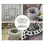 Baosity Chà Khuôn Đất Tròn Gạch Bê Tông DIY Path Maker Nhựa ABS Khuôn Tái Sử Dụng Để Trang Trí Sân Vườn