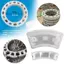 Baosity Chà Khuôn Đất Tròn Gạch Bê Tông DIY Path Maker Nhựa ABS Khuôn Tái Sử Dụng Để Trang Trí Sân Vườn