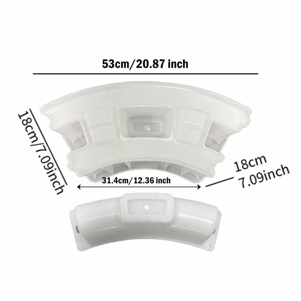 Kích thước lớn Khuôn bê tông ABS tròn Khối tạo cho sân vườn DIY Path Loại xi măng Cảnh quan