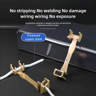 1 2 3 Pin Cách Cắm Docking D Loại Kết Nối Điện Cáp Ô Tô Dây LED Kết Nối Dải Thiết Bị Đầu Cuối Khối Kết Nối