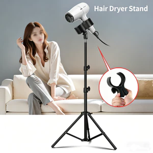 Giá đỡ máy sấy tóc cho thú cưng Thiết kế đầu kẹp chiều cao có thể điều chỉnh Nhà rảnh tay