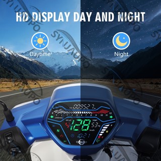 Đồng hồ đo kỹ thuật số LED cho Honda Wave100 Alpha EX5 Class1 CX DX CD110 Ori Tokyoda Xe máy Tachometer Đồng hồ tốc độ Assy