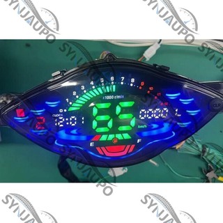 Dành Cho Xe Honda Wave 100 100r 110r Kỹ Thuật Số Full LCD Led Đồng Hồ Tốc Độ Kỹ Thuật Số Odemeter Đồng Hồ Đo Tachometer Đo