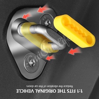 4 Đa Năng Chống Sốc Giảm Tiếng Ồn Khóa Cửa Ô Tô Nâng Cấp Giảm Chấn Đệm Deadener Seal