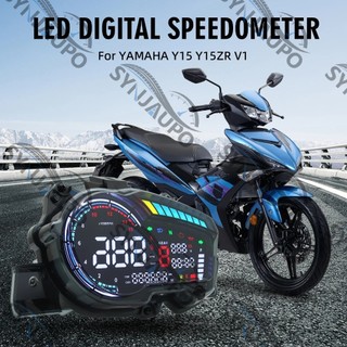 Dành Cho Xe YAMAHA Y15 Y15V1 Y15Z Y15ZR YSUK Bảng Điều Khiển Xe Máy Đồng Hồ Tốc Độ Máy Đo Tốc Độ Nhiệt Độ Nước Nhiên Liệu Điện Áp Biến Tín Hiệu