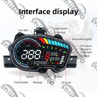 Dành Cho Xe YAMAHA Y15 Y15V1 Y15Z Y15ZR YSUK Bảng Điều Khiển Xe Máy Đồng Hồ Tốc Độ Máy Đo Tốc Độ Nhiệt Độ Nước Nhiên Liệu Điện Áp Biến Tín Hiệu