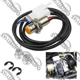 Cáp cảm biến xe máy 12V với 2 nam châm cho xe tay ga ATV Đồng hồ tốc độ kỹ thuật số Đồng hồ tốc độ Máy đo tốc độ