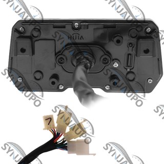 12000 RPM 6 Bánh Răng Mới Xe Máy LCD Đồng Hồ Đo Tốc Độ Điện Kỹ Thuật Số Sửa Đổi Có Thể Điều Chỉnh Đồng Hồ Tốc Độ Cho Xe Honda CRF300L CRF300 RALLY CRF250 / L GROM cb300r