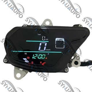 Dành Cho Xe Honda POP110i POP110 2015-2024 Xe Máy Đồng Hồ Tốc Độ Máy Đo Tốc Độ LED Đồng Hồ Kỹ Thuật Số Lắp Ráp