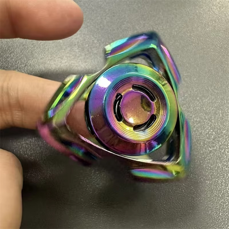 1 Kim Loại Mini Tay Fidget Spinner Con Lăn Đầu Ngón Tay Quay Đầu Con Quay Hồi Chuyển Edc Giảm Căng Thẳng Văn Phòng Để Bàn Đồ Chơi Chống Lo Âu