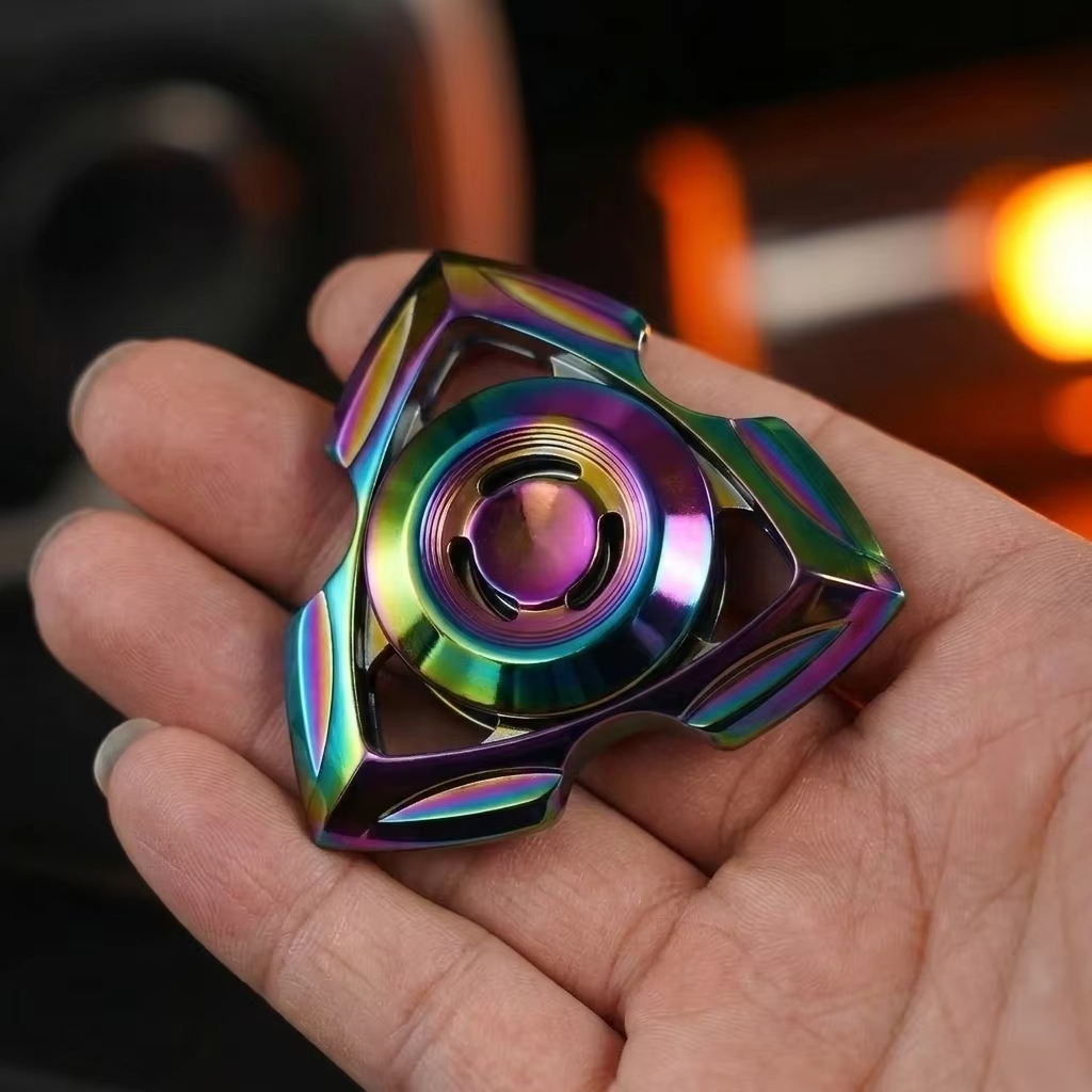 1 Kim Loại Mini Tay Fidget Spinner Con Lăn Đầu Ngón Tay Quay Đầu Con Quay Hồi Chuyển Edc Giảm Căng Thẳng Văn Phòng Để Bàn Đồ Chơi Chống Lo Âu