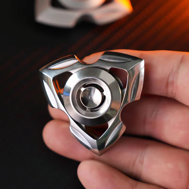 1 Kim Loại Mini Tay Fidget Spinner Con Lăn Đầu Ngón Tay Quay Đầu Con Quay Hồi Chuyển Edc Giảm Căng Thẳng Văn Phòng Để Bàn Đồ Chơi Chống Lo Âu