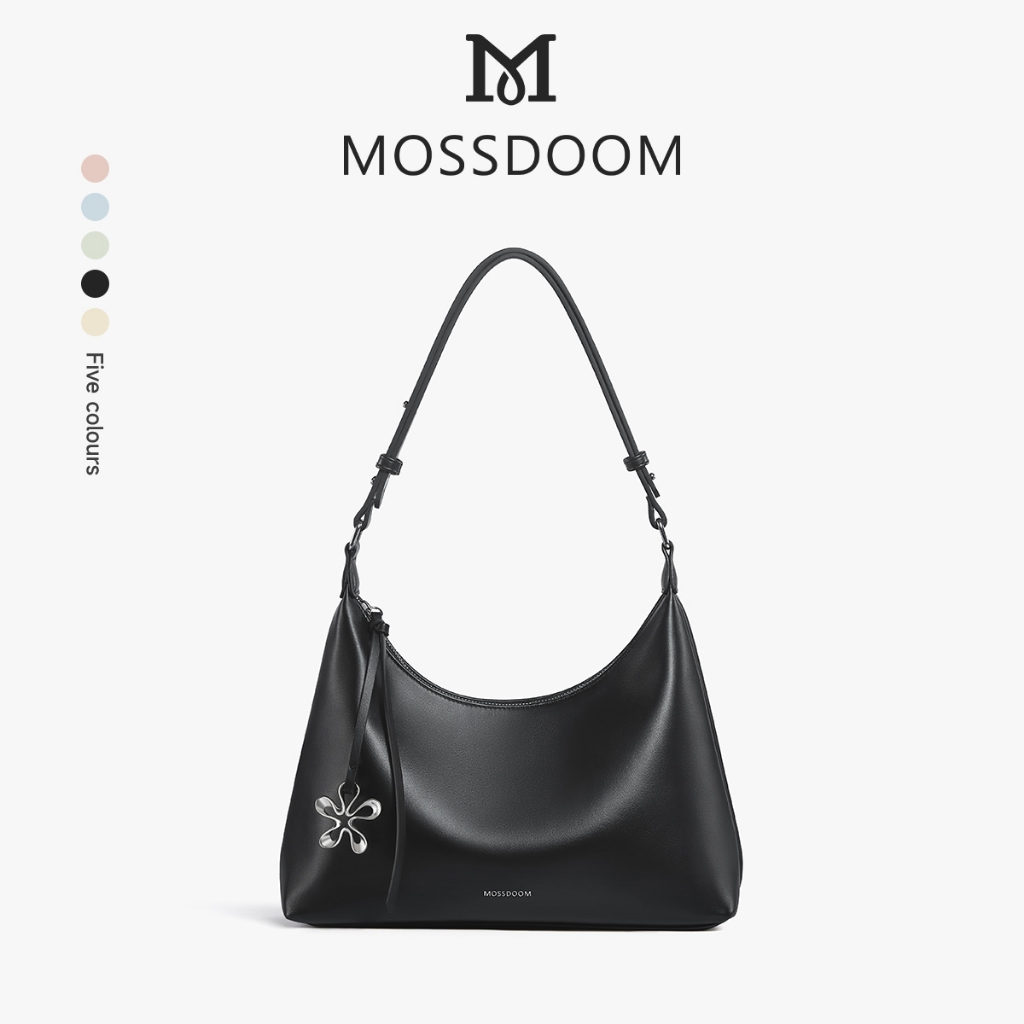 MOSSDOOM Lucena Bag Túi Đeo Vai Nữ Đơn Giản Có Dây Đeo Vai Có Thể Điều Chỉnh Da Mềm Cảm Giác Phong Cách Đa Năng Phù Hợp Với Mọi Người