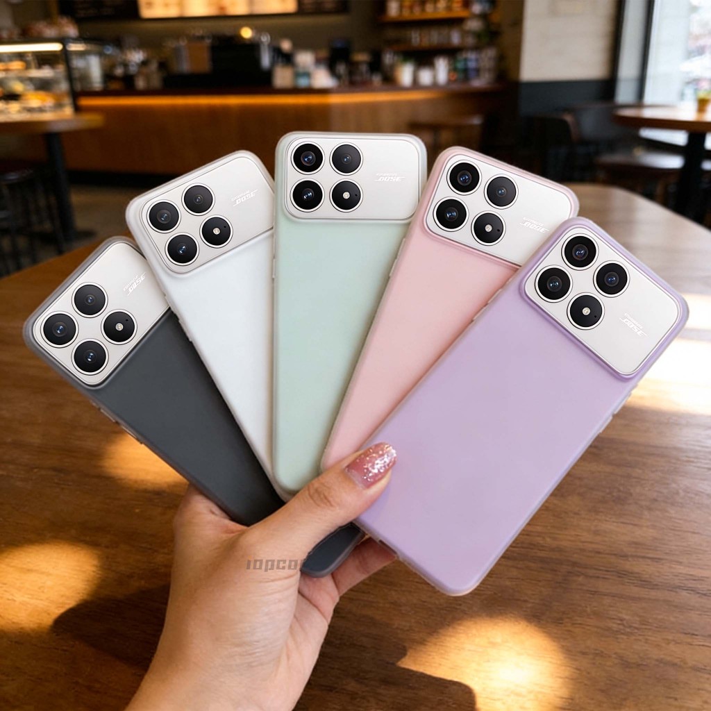 Ốp Điện Thoại TPU 2 Trong 1 Kẹo Jelly Cho Xiaomi Redmi K40 K40S K60 K70 K70E K80 K90 Ultra Pro Max 5G Vỏ Bảo Vệ Chống Sốc