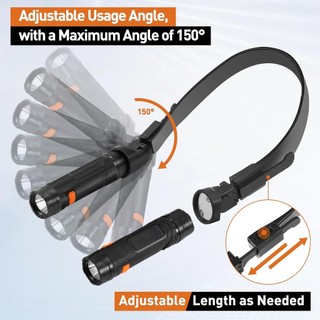 Đèn cổ LED sạc lại - đèn đọc sách và làm việc rảnh tay