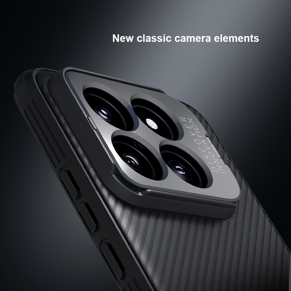 Nillkin Cho Xiaomi 14 Pro Camshield ProP PC TPU Chống Sốc Từ Bảo Vệ Ống Kính Máy Ảnh Chân Đế Ốp Lưng Cứng Vỏ Điện Thoại Vỏ